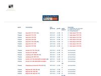 Screenshot van website