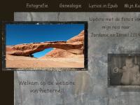 Screenshot van website