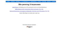 Screenshot van website