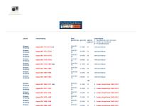 Screenshot van website