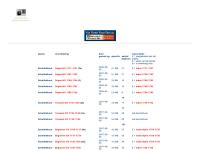 Screenshot van website