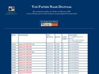 Screenshot van website