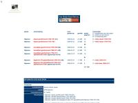 Screenshot van website