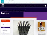 Screenshot van website