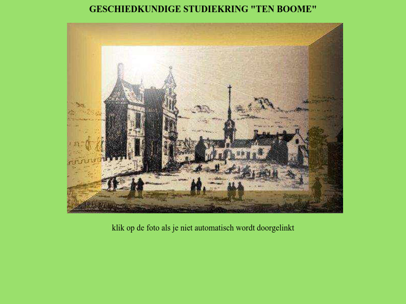 Screenshot van website