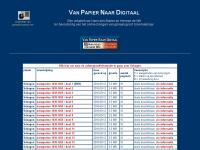 Screenshot van website