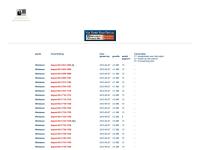 Screenshot van website