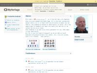 Screenshot van website