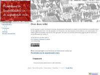 Screenshot van website