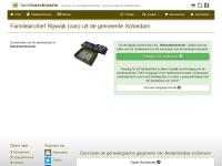 Screenshot van website