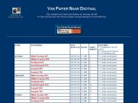 Screenshot van website