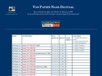 Screenshot van website