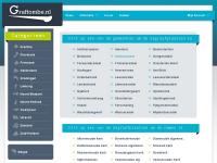 Screenshot van website