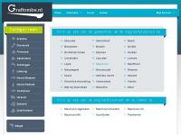 Screenshot van website