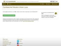 Screenshot van website