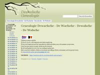 Screenshot van website