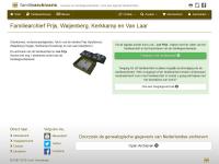 Screenshot van website
