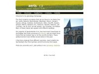 Screenshot van website