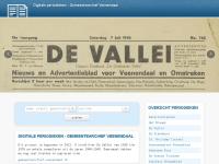 Screenshot van website