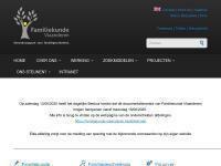 Screenshot van website