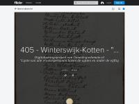 Screenshot van website