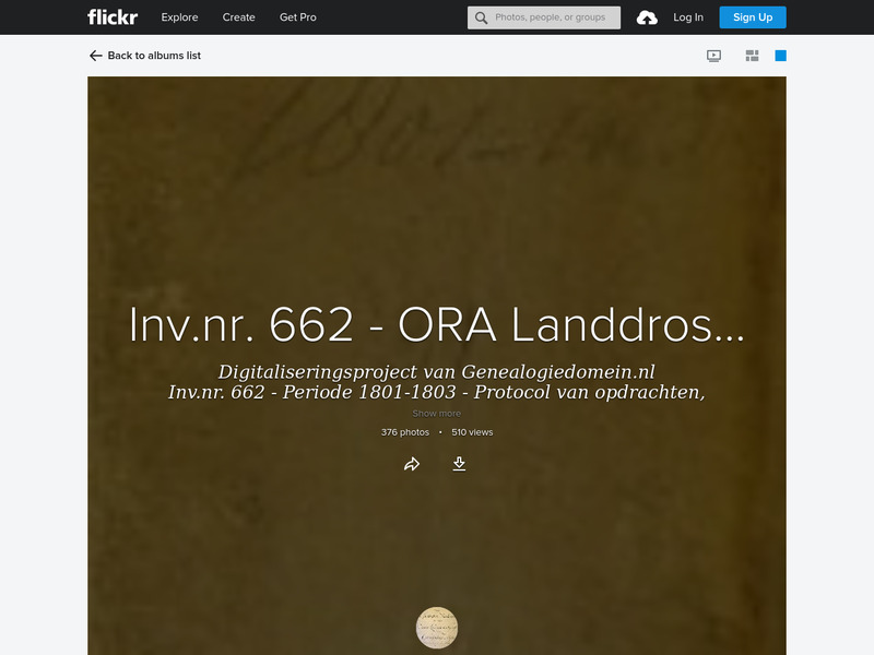 Screenshot van website