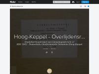 Screenshot van website