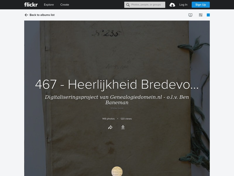 Screenshot van website