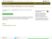 Screenshot van website