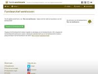 Screenshot van website