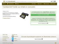 Screenshot van website