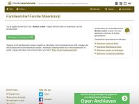 Screenshot van website