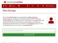 Screenshot van website