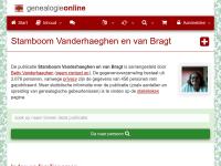 Screenshot van website