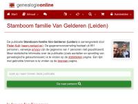 Screenshot van website