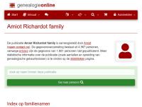 Screenshot van website