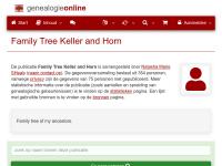 Screenshot van website