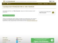 Screenshot van website