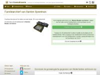 Screenshot van website
