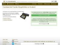 Screenshot van website