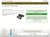 Screenshot van website