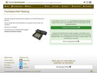 Screenshot van website