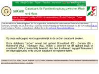 Screenshot van website