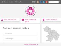 Screenshot van website