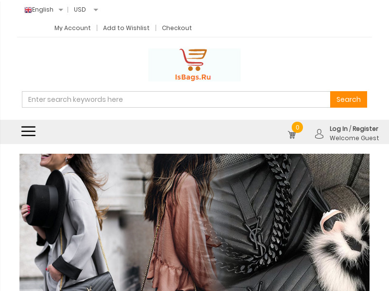 Screenshot van website