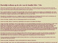 Screenshot van website