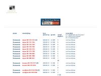 Screenshot van website