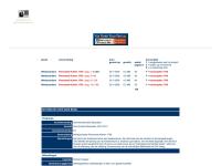 Screenshot van website