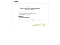 Screenshot van website