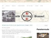 Screenshot van website